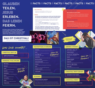 Christival 2022 Flyer